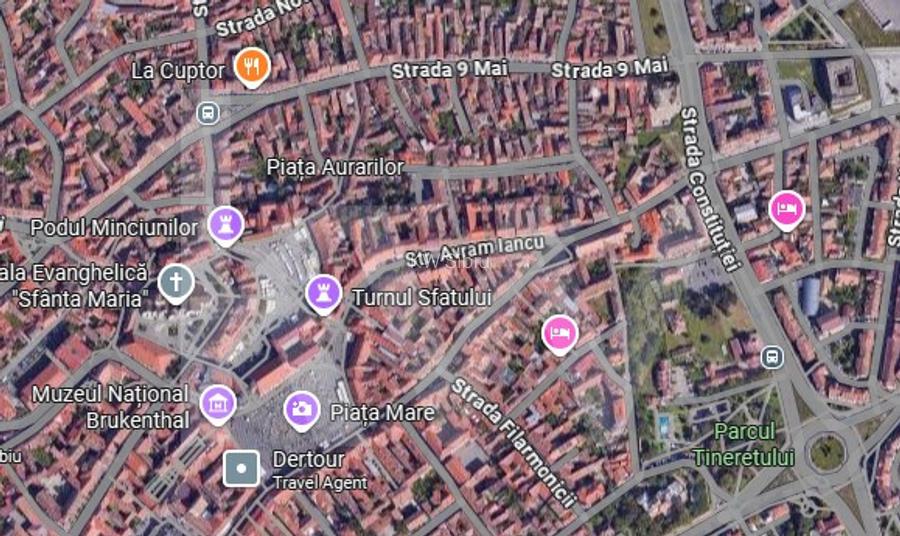 Spatiu comercial stradal 136mp Central Istoric Sibiu preluare chirias - 2