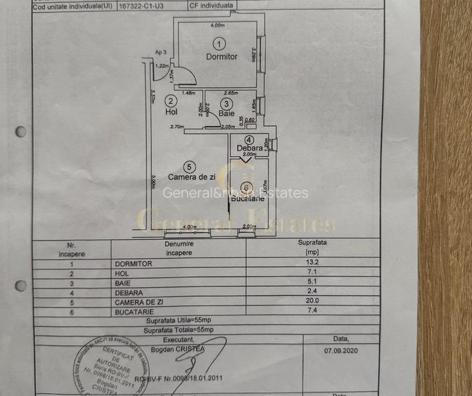 Apartament 2 camere  Mobilat + loc de parcare - 4