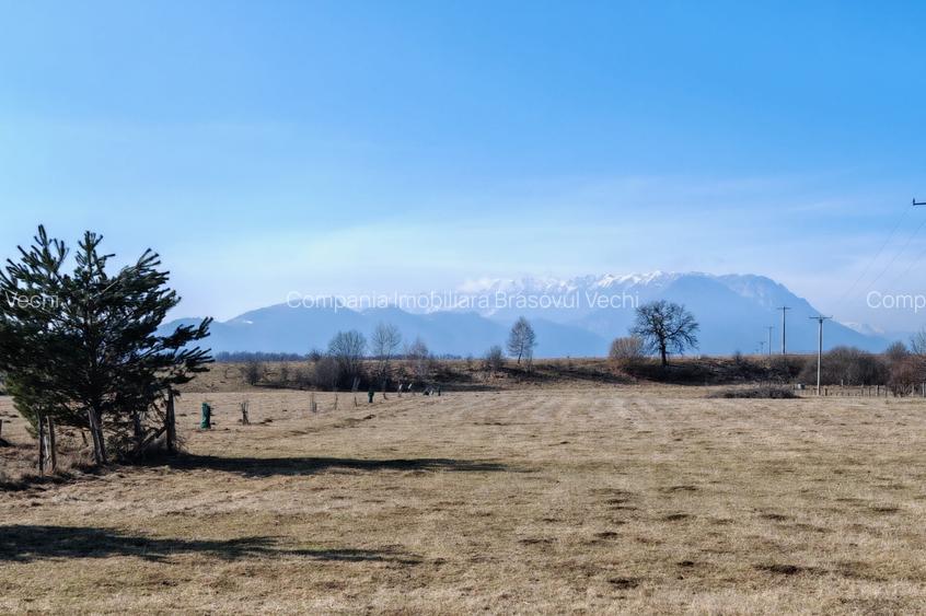 Casă în Râșnov - Glăjărie, vedere spre Piatra Craiului și Bucegi. - 2