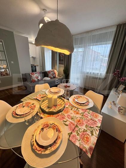 Apartament cu 2 cam, 42 mp, parter inalt, 2 balcoane, zona Stejarului - 4