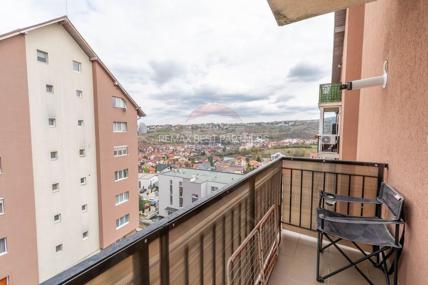 Apartament cu 2 camere de vanzare Manastur Edgar Quinet Nr.22 Etaj 4/5 - 12