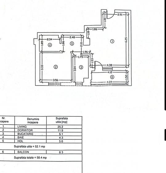 Vânzare Apartament cu bucătărie închisă bloc nou - 2