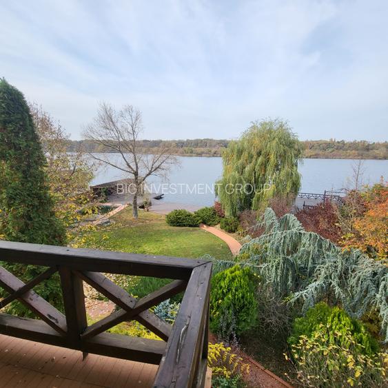 Vila lac snagov in cea mai buna portiune a lacului, ponton, garaj barca, piscina - 7
