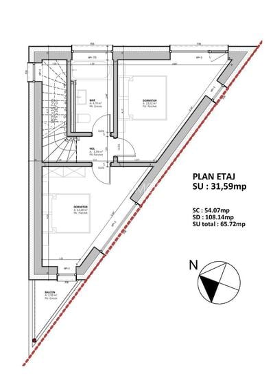 Teren Intravilan 533 mp, Brașov – Bartolomeu, acces stradă asfaltată - 3