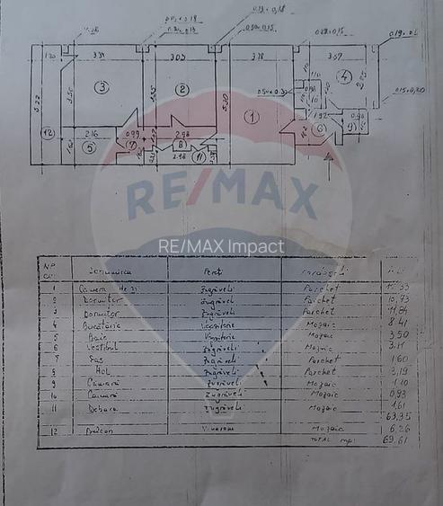 Apartament semidecomandat cu 3 camere de inchiriat Vasile Goldis Minis - 8