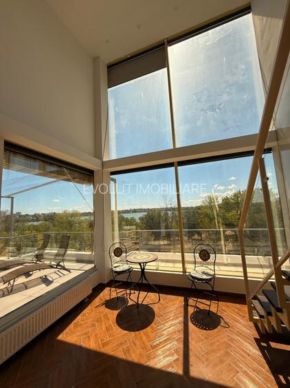 Penthouse tip Duplex cu terasă de 150 m vedere lac Tabacarie - 4