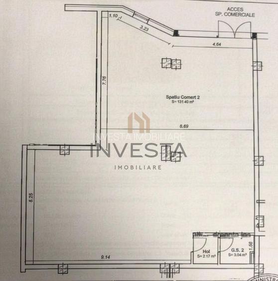 Spatiu comercial modern de 137 mp in zona Central, Anton Pann - 1