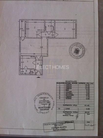 Apartament Renovat 3 Camere de Vanzare *Dorobanti-Capitale* - 9