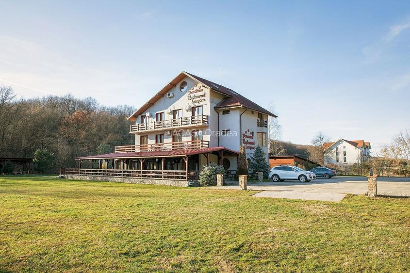 Pensiune, teren 4.460 mp, Hidișelul de Jos, Bihor. 685.000 Euro (neg). - 2