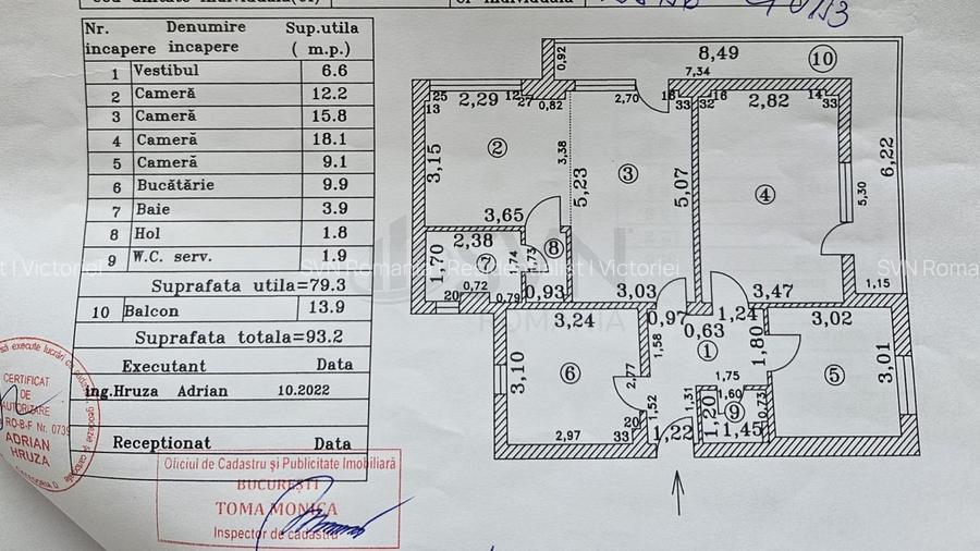 REA1026330 Apartament 4 camere Pantelimon Parcul Morarilor - 11