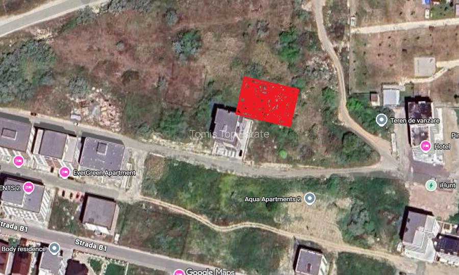 Teren de vanzare in Mamaia Nord la 400m de plaja - Deschidere de 28,4ML - 2