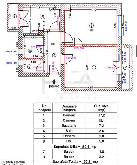 Apartament 2 camere, Regie - 12