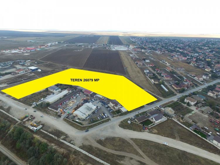 Cumpana-Teren intravilan 26079 mp cu , parcelabil, cu deschidere la trei strazi