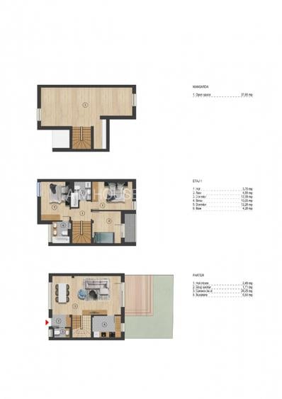 VILE MODERNE ÎN COMPLEX DE CASE ÎNȘIRUITE – STR. EROULUI, CHIAJNA - 16