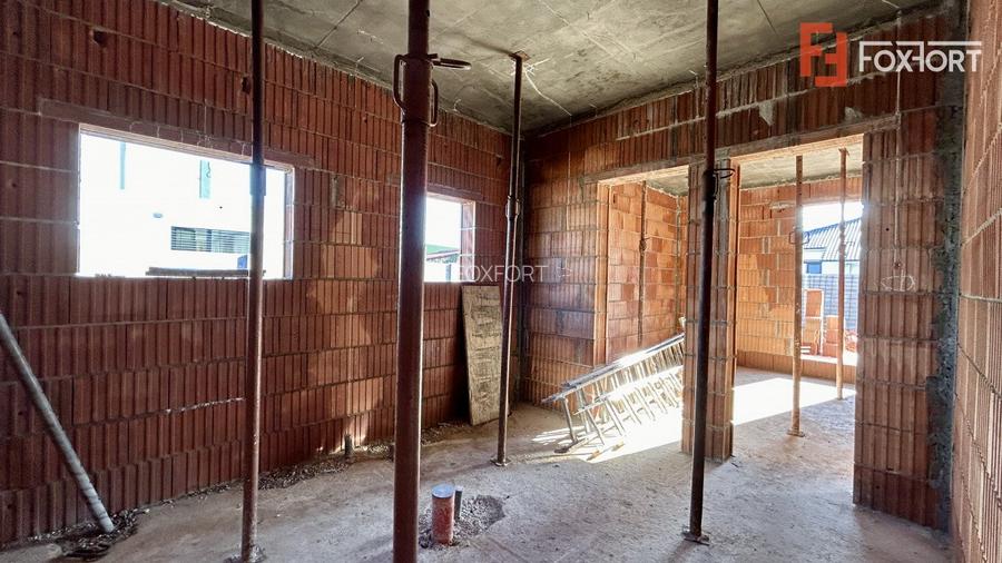 Duplex 4 camere pe parter + perete dublu despartitor - Sanandrei - 8