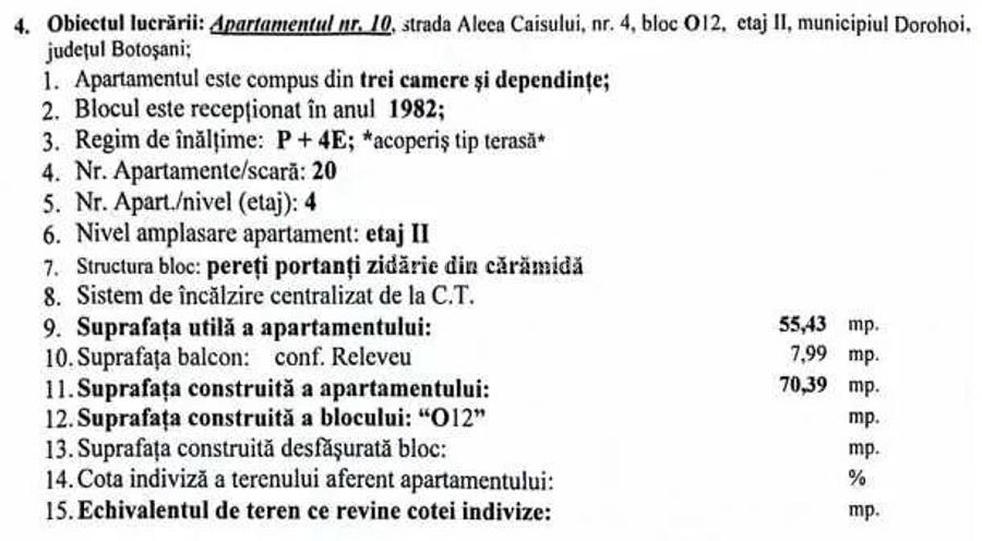 Apartament 3 camere Plevna – mobilat, etaj 2/4 - 2