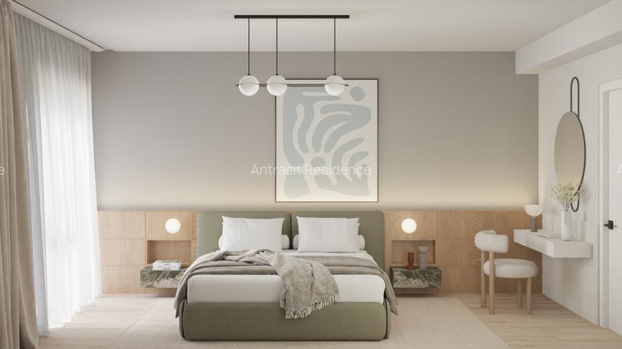 Antracit Coandă - 4 camere+ 3 băi - Bucătărie închisă - Bloc boutique 4 etaje - 8