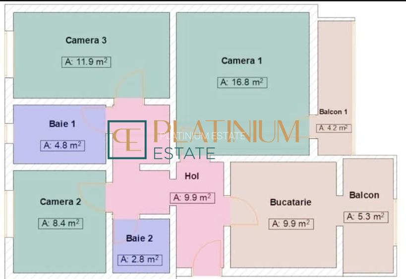 P4594 Apartament cu 3 camere DECOMANDAT, zona Calea Aradului - 7