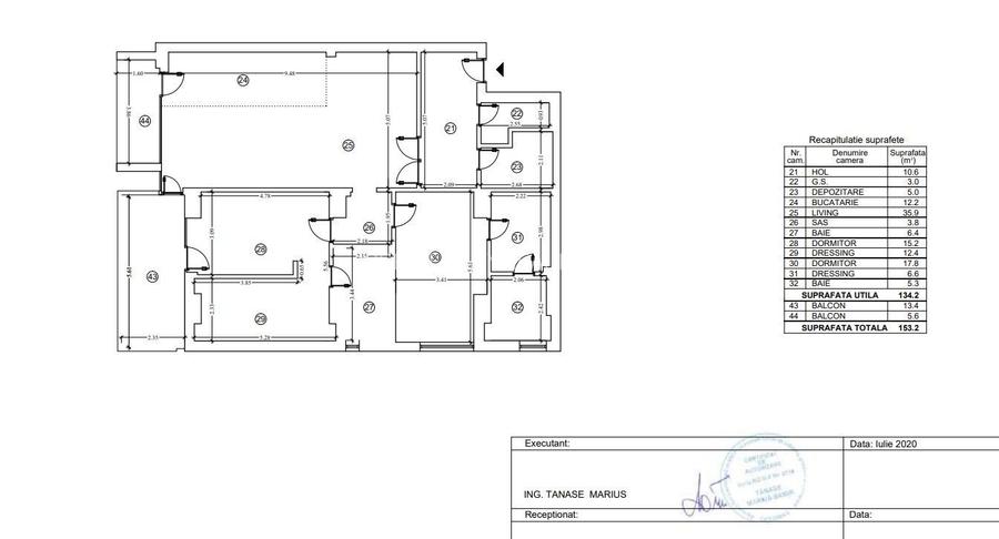 3 CAMERE || VEDERE LIBERA || 2 LOCURI PARCARE || BOXA || FLOREASCA - 1