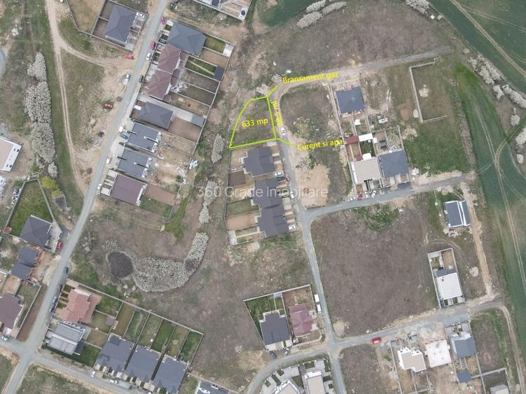 Teren de vânzare în Urseni – 633 mp  Comision 0 - 3