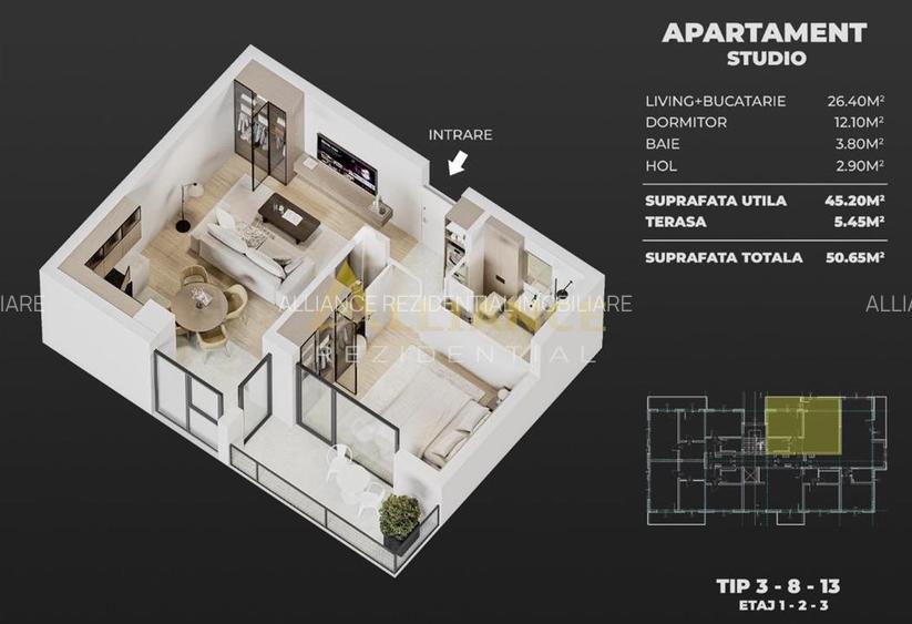 Apartament 2 Camere Nou || Avans Flexibil si Conditii Avantajoase || - 5