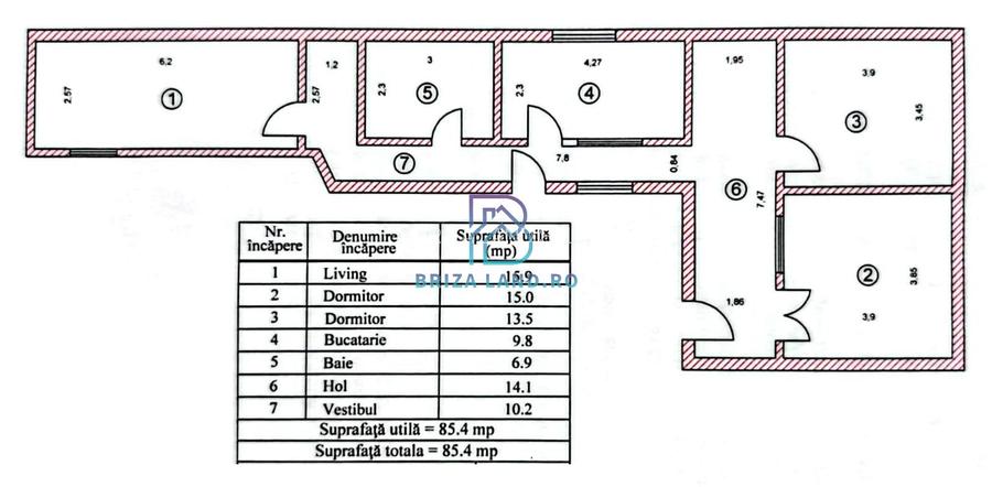Sos. Chitilei, Colosseum, casa sup. 105mp, 3 camere, teren 211mp - 17