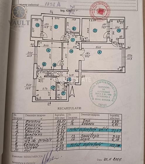 APARTAMENT 4 CAMERE-CALEA 13 SEPTEMBRIE-HOTEL MARRIOTT-PANDURI - 8