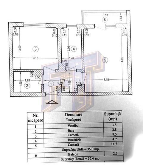 Apartament 2 camere de vânzare | Drumul Taberei | Etaj 3/10 | Metrou - 15