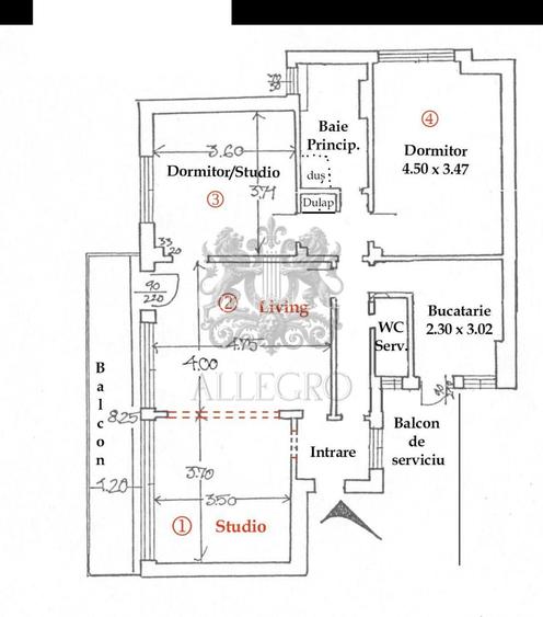 Piata Spania | Dacia | 4 Camere | Interbelic - 1