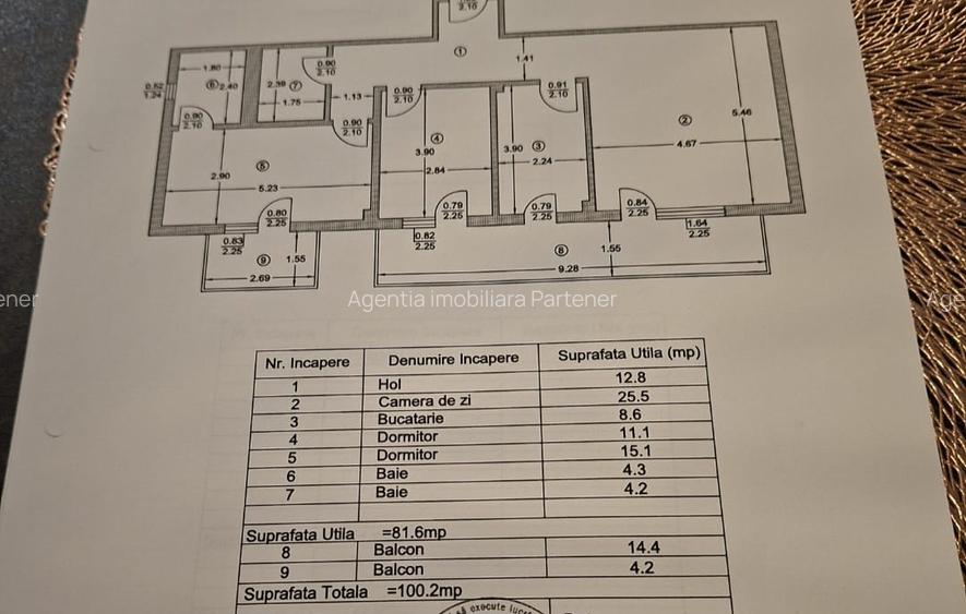 3 camere Nordmark RESIDENCE , mobilat / utilat , Amplasament DEOSEBIT! - 35