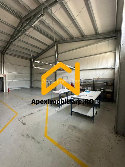 Hala Industrială Vest Ploiești 550 mp + Birouri | Parcare 20 auto | Acces TIR | - 12