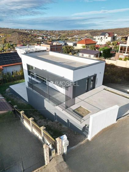 Vilă nouă design mediteranean, proiect deosebit și panoramă- 299.000 E - 7