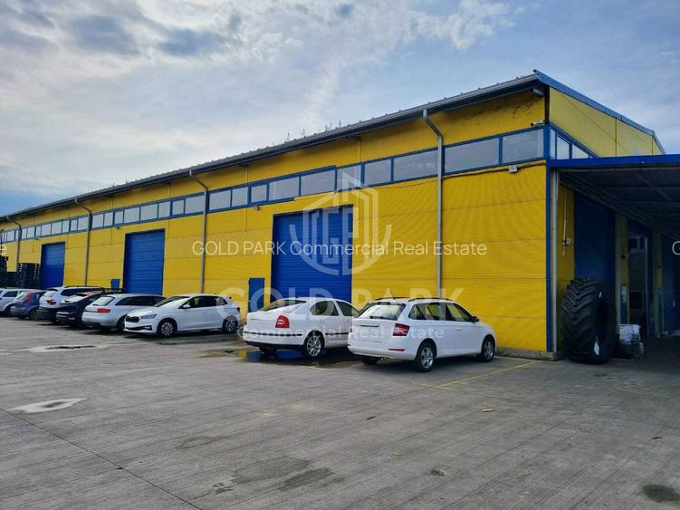 Hala/Depozit-Zona Autostrazii-Curte Betonata/Rampa-350-660-900 mp - 2