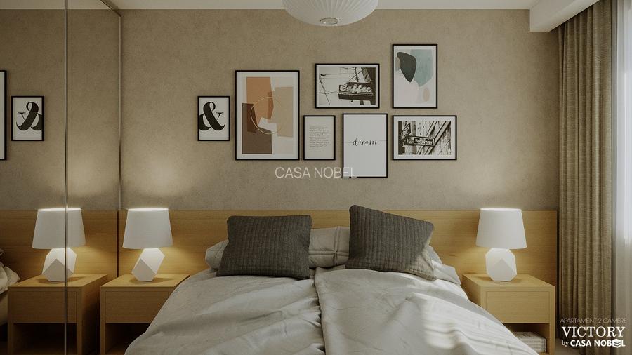 Apartament cu 2 camere și terasă mare în clădirea V3 - 7