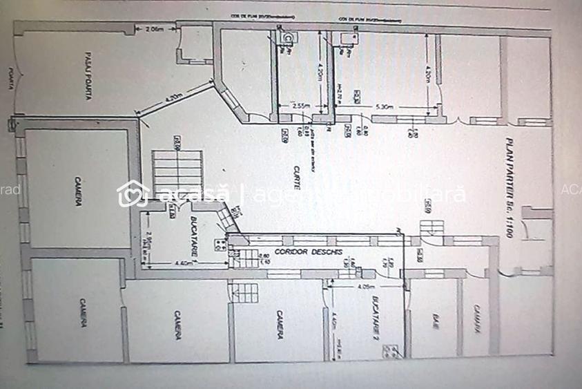 Proiect de clinică sau birouri în centru – casă cu demisol, de renovat - 4