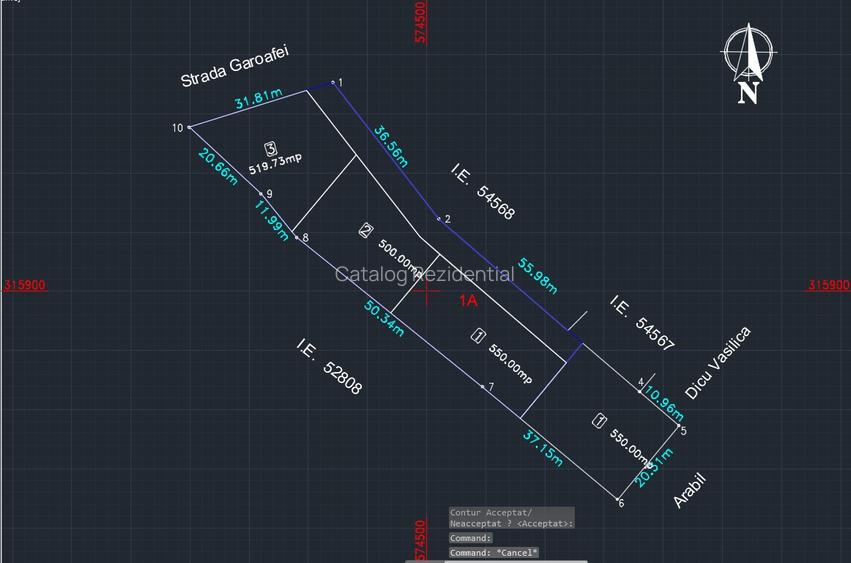 Teren de vanzare in comuna Cornetu-Judecatorie | 2550mp | drum asfaltat - 4