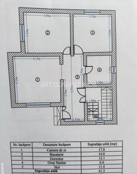 Comuna Berceni | Vila P+1 | Nefinalizata  | Teren 417 mp | Deschidere 18 ml - 18