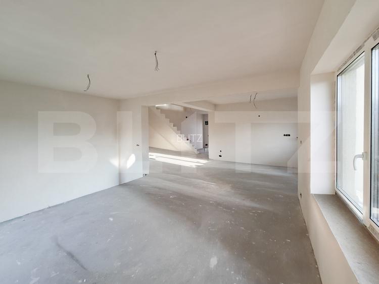 Duplex semifinisat, 120 mp utili, teren 550 mp, Chinteni - 5