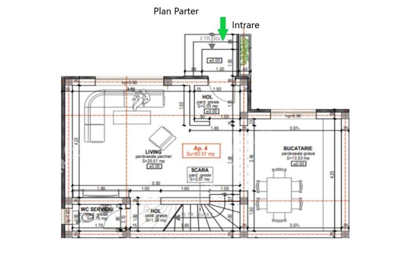 Casa cu 3 camere 2 bai si curte de 170 mp zona Calea Cisnadiei Sibiu - 9