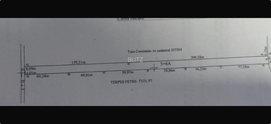 Teren extravilan, 4523 mp, zona Cernele - 3