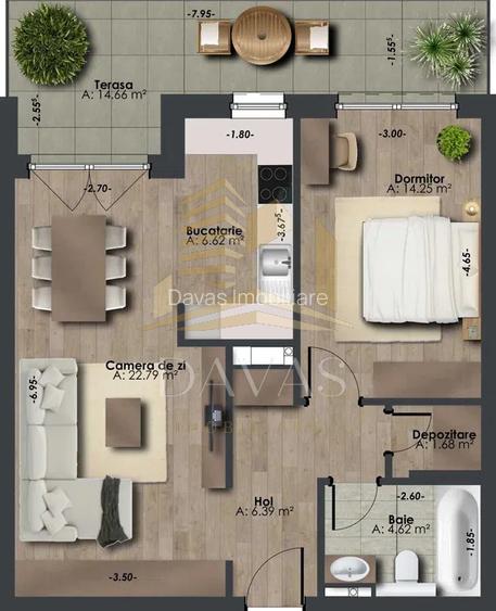 Apartament ultrafinisat 2 camere semidecomandat | The Nest | - 7