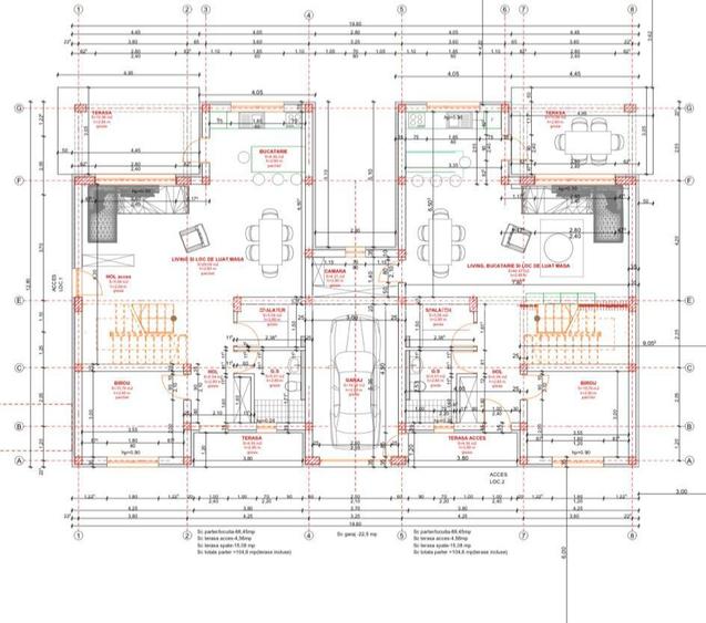 Duplex cu 5 camere despartit prin Garaj - Lidl - 17