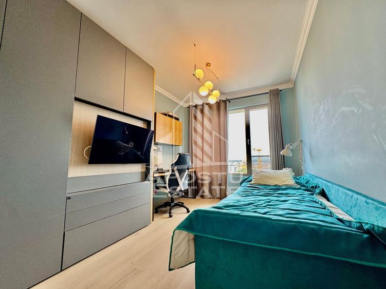 Apartament modern 3 camere | 76 mp | 2 bai | Complet mobilat si utilat