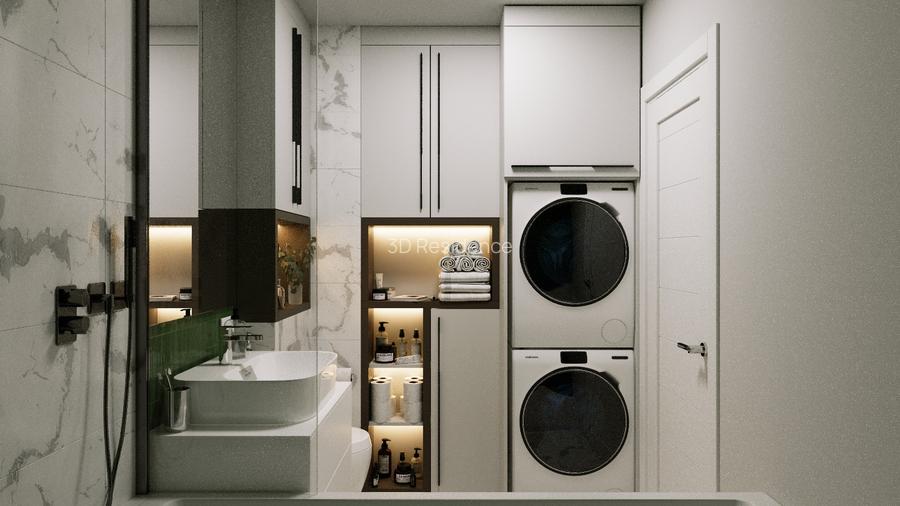 Apartament cu 3 camere, 2 bai, bucatarie spatioasa - 11