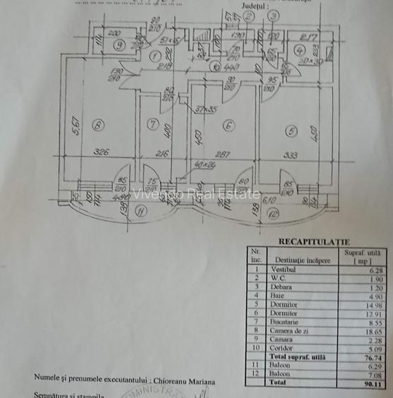 Apartament 3 camere Unirii | Splai | 90 MP - 11