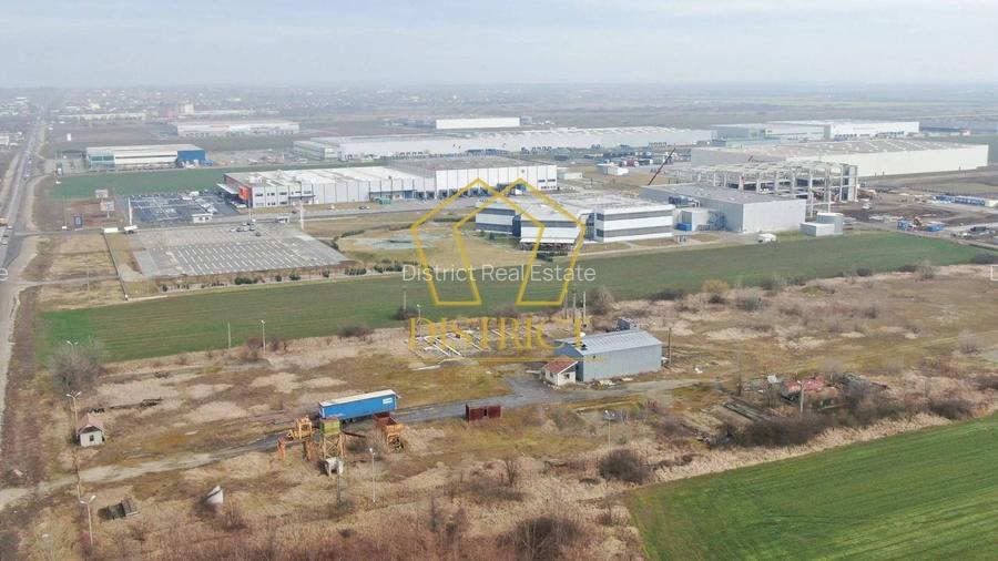 Teren Industrial - Comercial 2ha la soseaua principala | Giarmata - 2