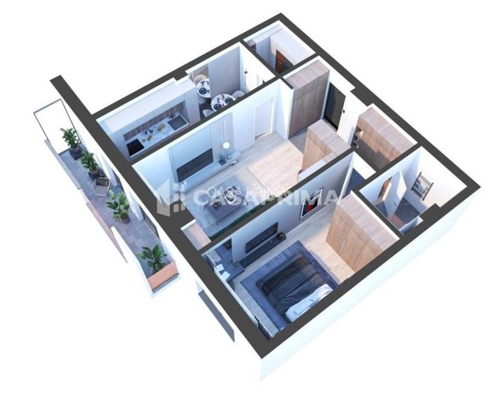 Bloc NOU Nicolina, la bulevard! Apartament 2 camere, 67 mp, decomandat - 4