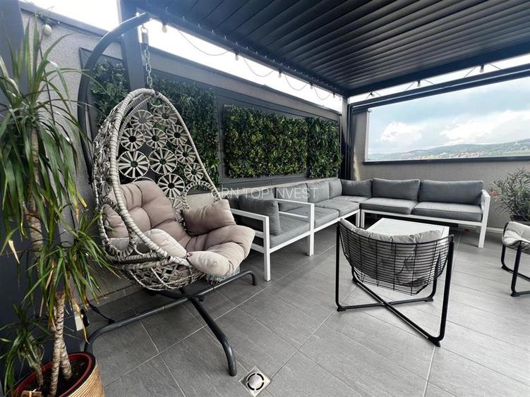 Penthouse de LUX 3 camere 2 bai 52mp terasa parcare zona Centrala - 11