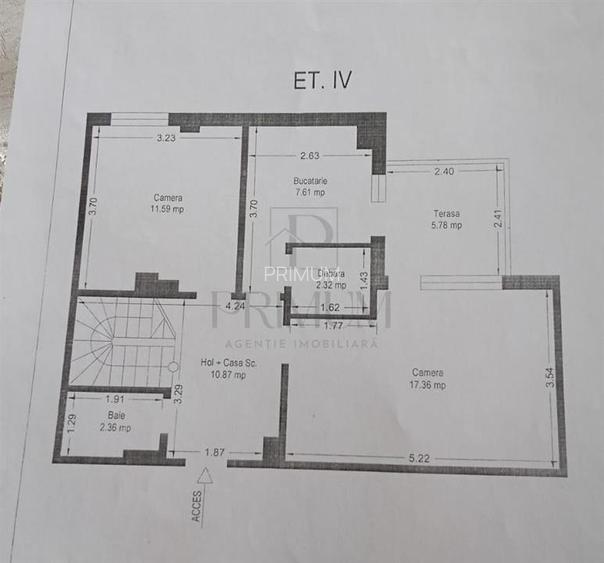 FABRIC - 5 CAM - DECOMANDAT - 2 NIVELE - PENTHOUSE - 2 BAI - ZONA ISTORICA-- - 10