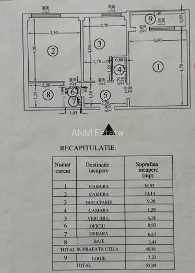 Apartament 2 camere parter plus balcon zona metrou Romancierilor - 6